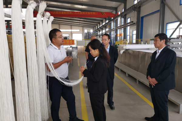 陜西航天建設(shè)集團(tuán)有限公司總經(jīng)理、黨委副書記謝明娟率隊(duì)赴遼寧一諾環(huán)保產(chǎn)業(yè)集團(tuán)開展考察調(diào)研工作